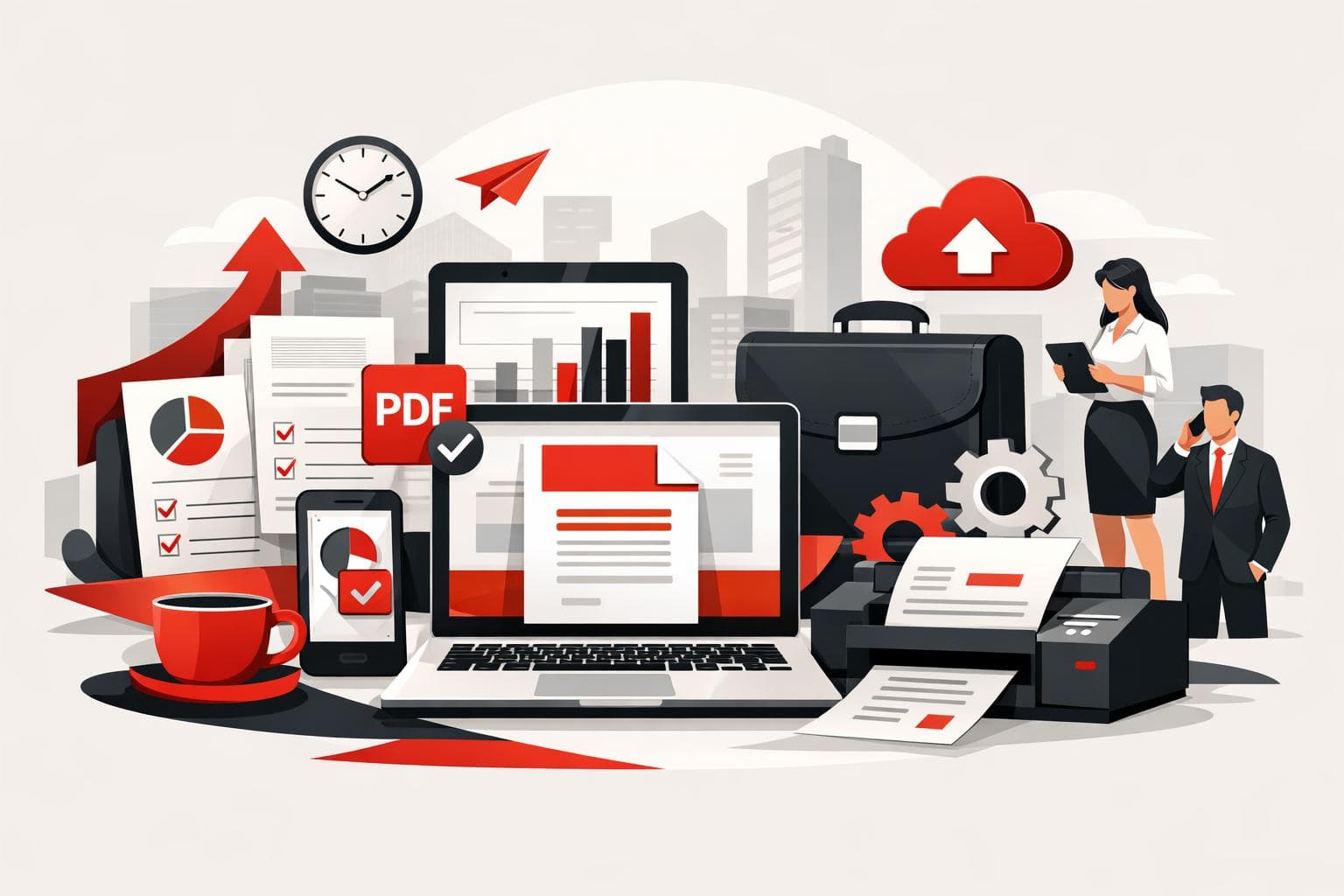 Teams streamlining contracts invoices and HR PDFs